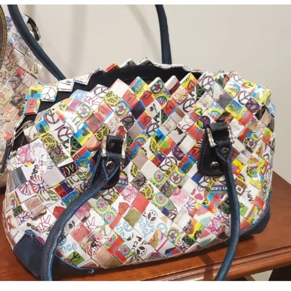Wahui Ollin Multicolor Bag handmade woven